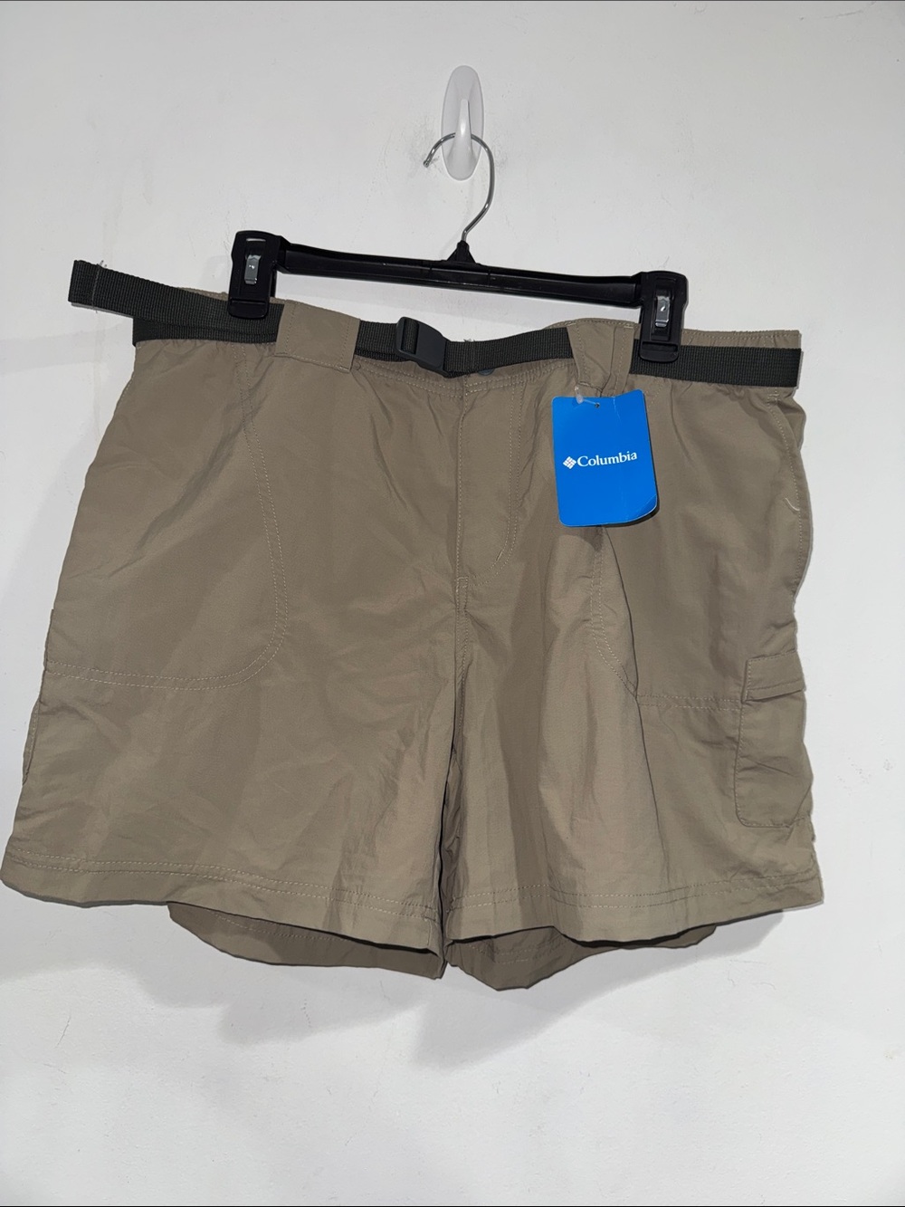 Columbia Khaki Tan Adjustable Waist Outdoor Shorts new xl